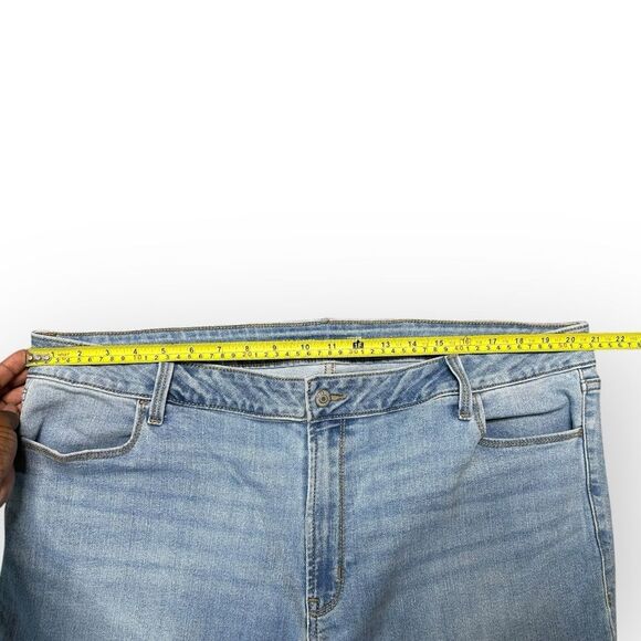 Old Navy Jeans Women's 22 High Rise Straight Light Wash Denim - Picture 3 of 6